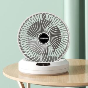 Rechargeable Rotating Fan (With Remote) (P-3544)