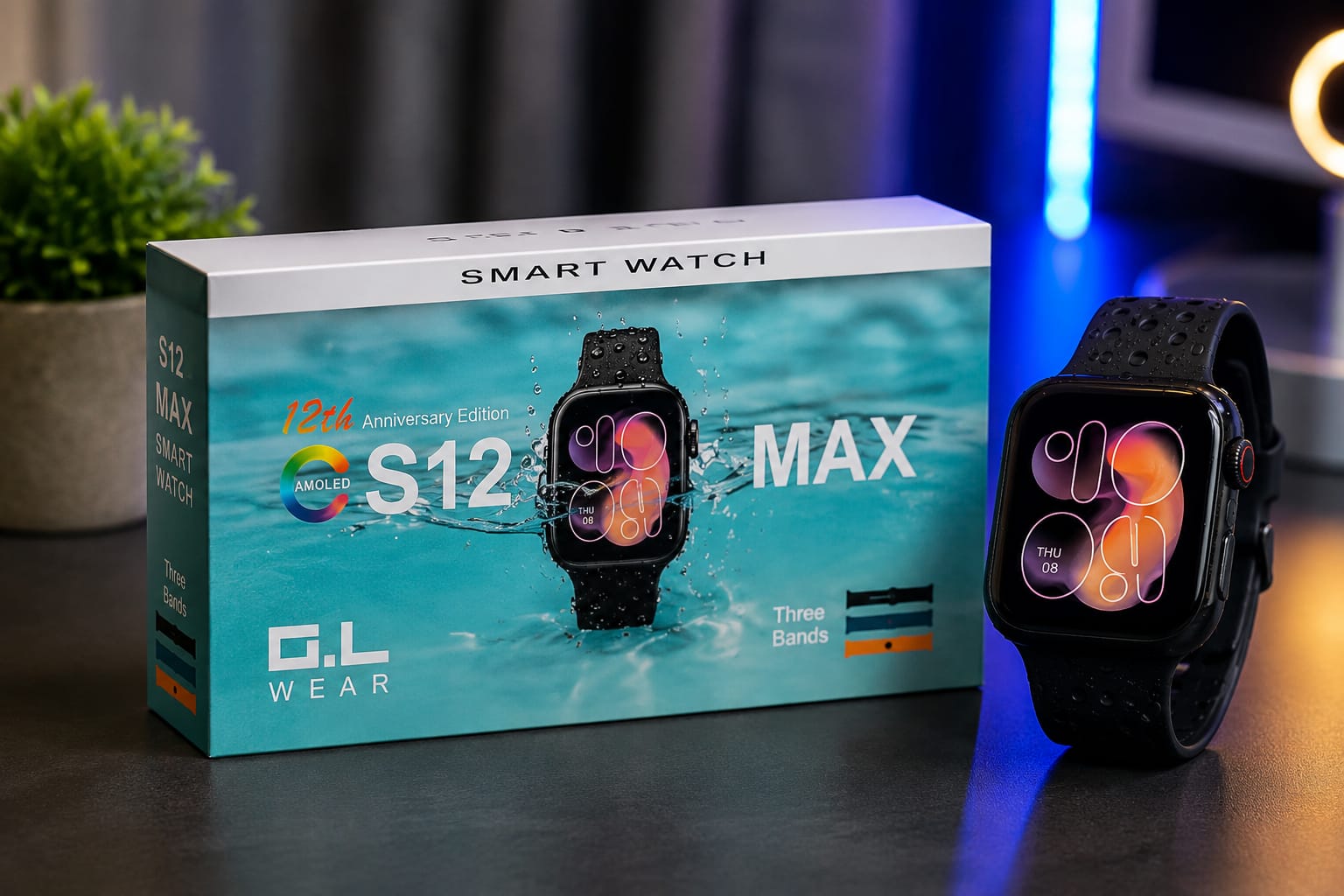 S12 MAX Smart Watch (P-3626) - Image 2